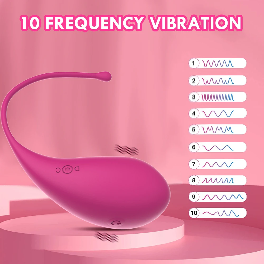 Sex Vibrierendes Ei Spielzeug Vibratoren für Frauen 10 Geschwindigkeiten Liebe Ei Wireless Remote Dildo Anal Klitoris Stimulat_voghion.com