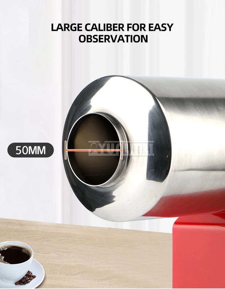 Description Picture 5 of itemElectric Coffee Roaster Stainless Steel Coffee Bean Baking Tools Household Koffiebonen Rotating Machine