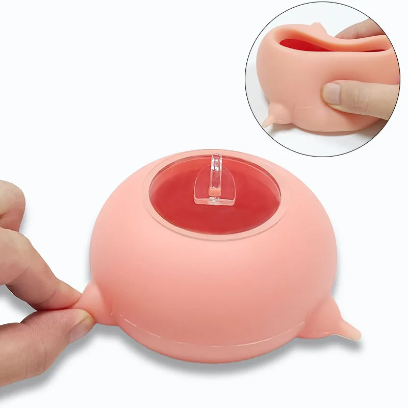Title 3, Kitten Pet Milk Feeding Bottle Bionic Silicone ...