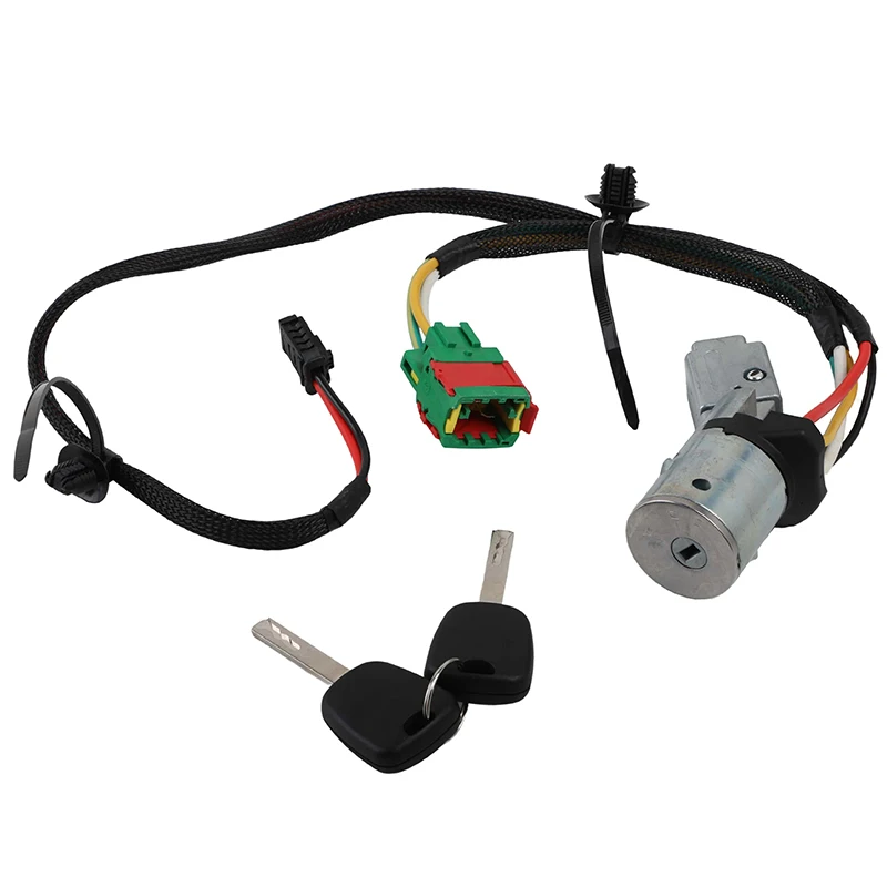 Car Ignition Lock Cylinder 4162 Series For Peugeot 307 2001-2005