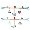 Baby Infant Newborn Crib Bell Rattles Toys 0-12 Months 0-1 Year Old Babies Toddler Stuff Car Seat bedbell Pendant Trolley Toys 5