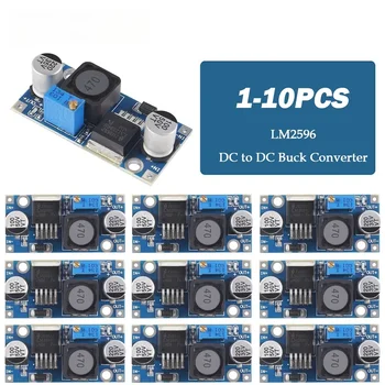 1/5/10pcs LM2596 LM2596S-ADJ DC to DC Adjustable Buck Converter 3.0-40V to 1.5-35V Power Supply Step Down Module 1