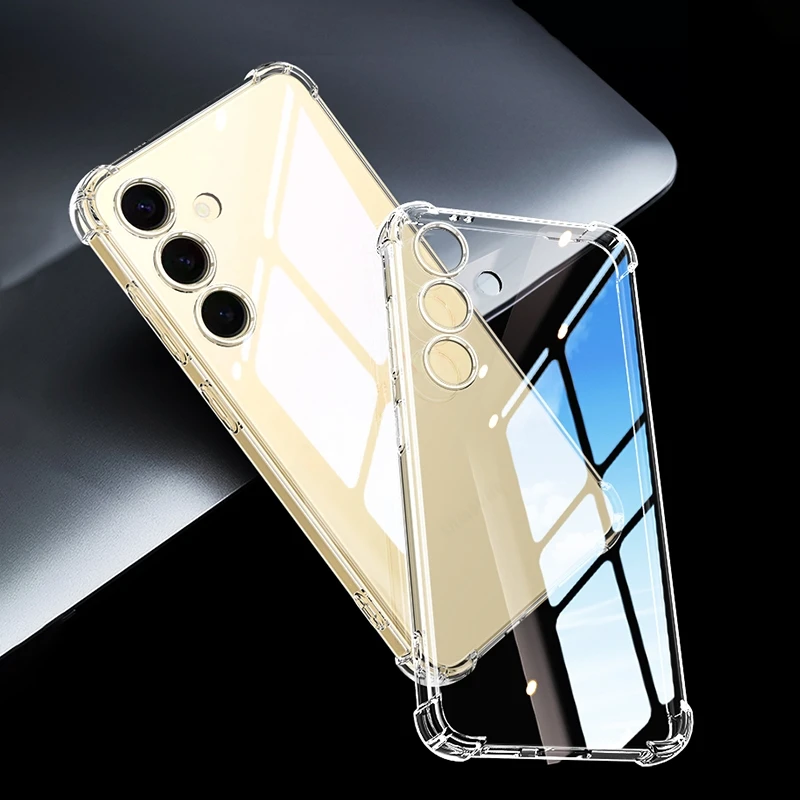 Airbag Shockproof Transparent Silicone Full Cover Case