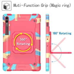 Kids Tablet Case with 360° Rotating Stand and Protective Shell - S10 Lite 10.9inch (Color Pink)