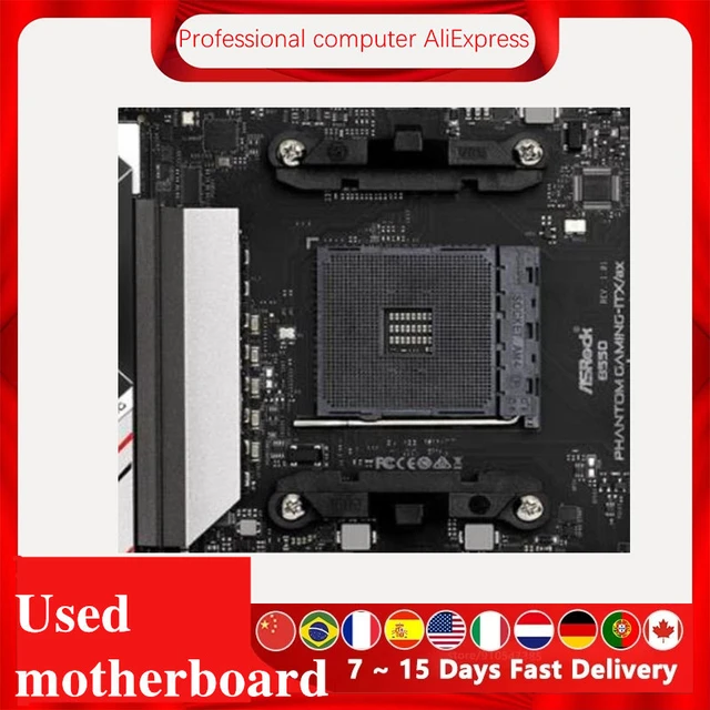 ASRock B550 Phantom Gaming-ITX/ax Socket AM4 - Placa Base