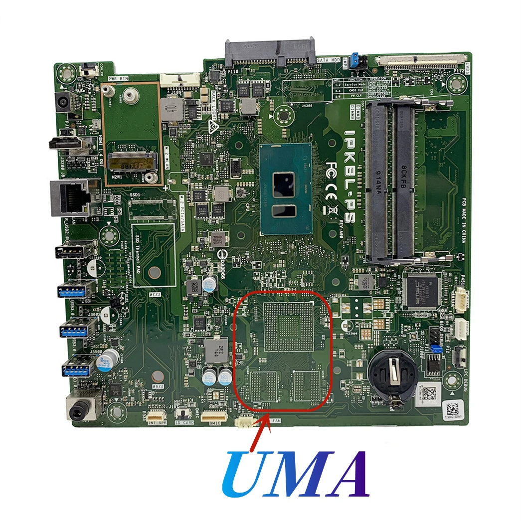 CN-0NRG1Y IPKBL-PS Mainboard For Dell Inspiron 3277 3477 All