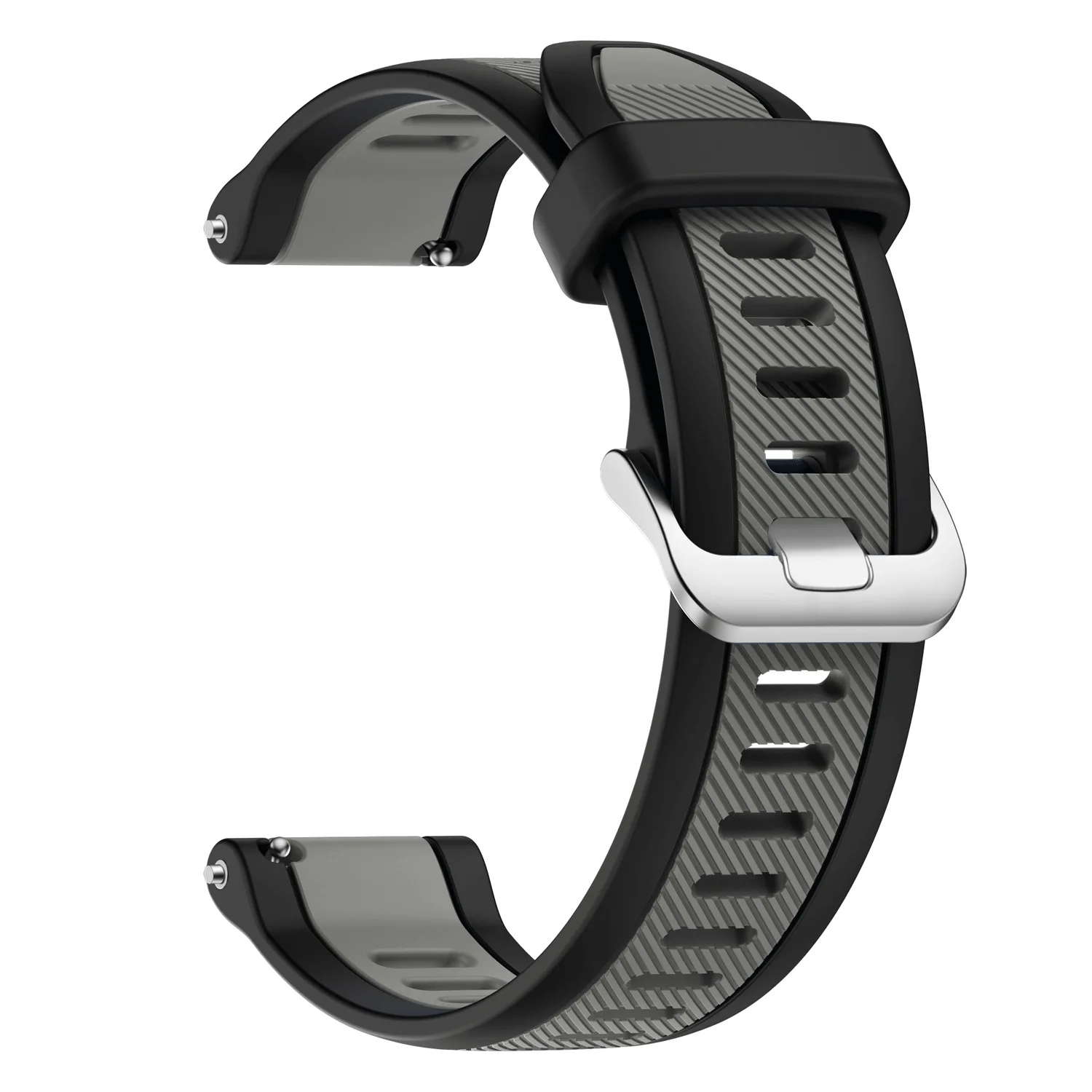 Versatile Silicone Watch Strap - 20mm/22mm