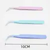 3x Eyelash Extension Tweezers Precision Tweezers for Eyebrow DIY Soldering 6