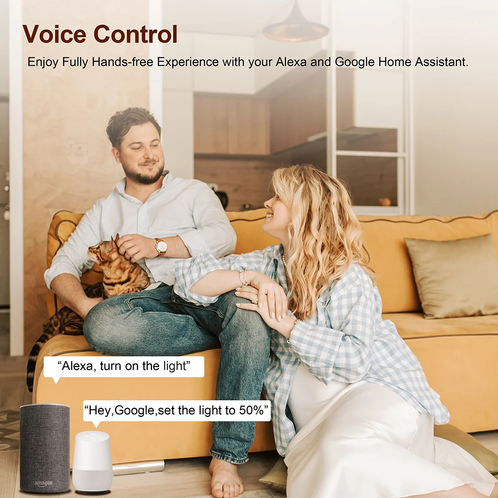 Tuya Zigbee WiFi Smart Dimmer Switch Module Breaker Support 2 Way Control LED Lights Dimmable Switch Work with Alexa Google Home