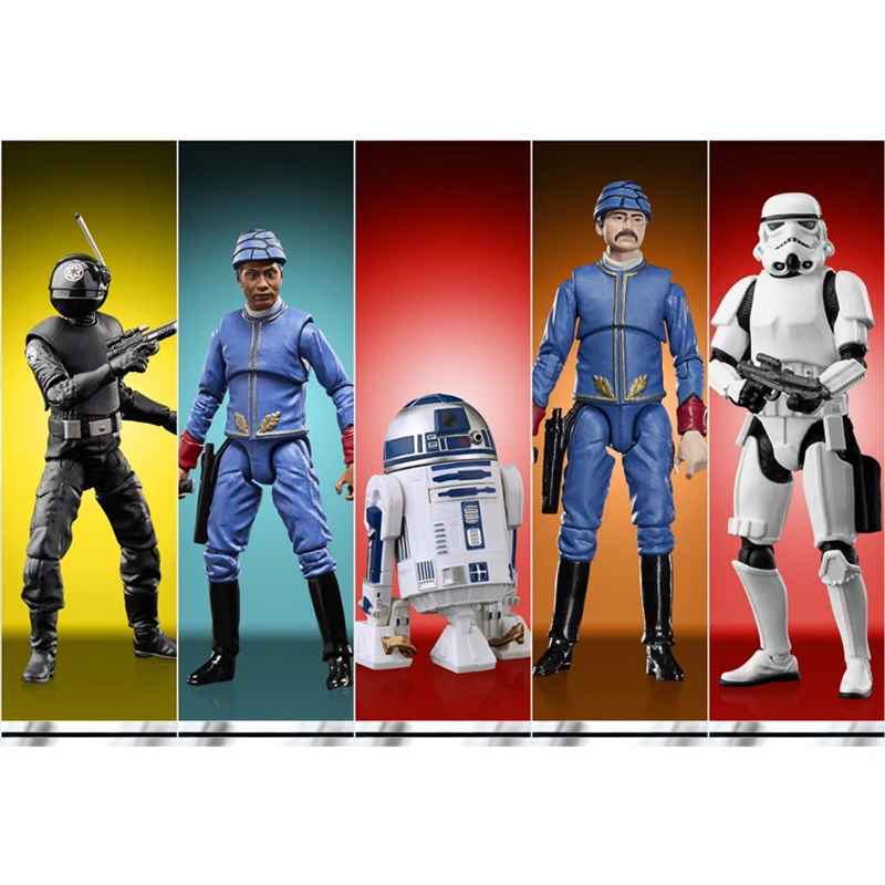 

Hasbro Star wars Original 3.75inch The Vintage Collection Imperial Gunner Artoo-Detoo (R2-D2) Bespin Action Figure toys