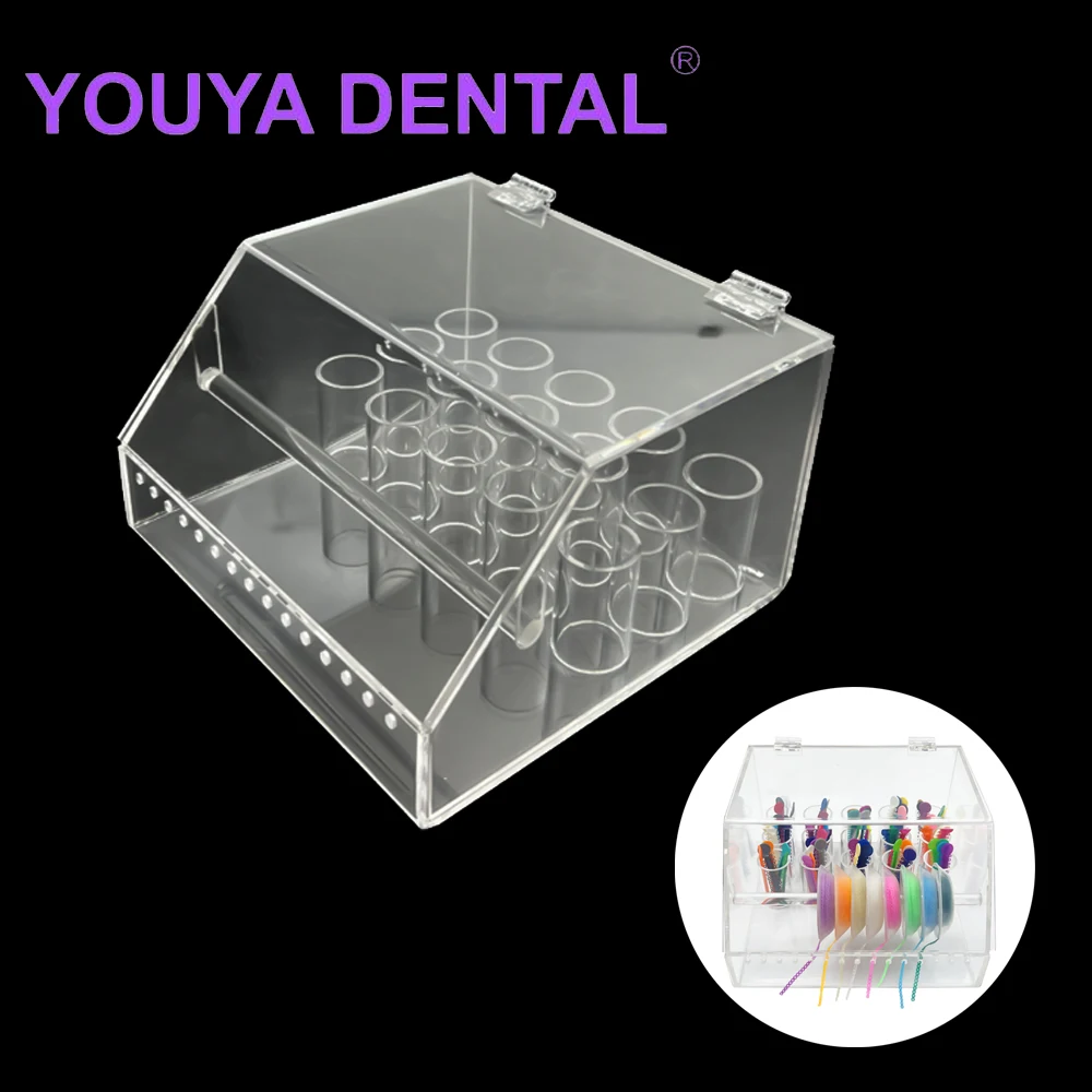 

1 шт. стоматологический ортодонтический органайзер для силовой цепи, эластичная коробка для галстуков, акриловый держатель для дозатора, инструменты для стоматологии, размещение чехол