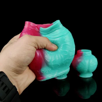 YOCY Huge Horse Dildo Detachable Silicone Big Knot Sex Toy For Male Penis Enlargement Dick Sleeve Vaginal Anal Plug Woman Shop 6