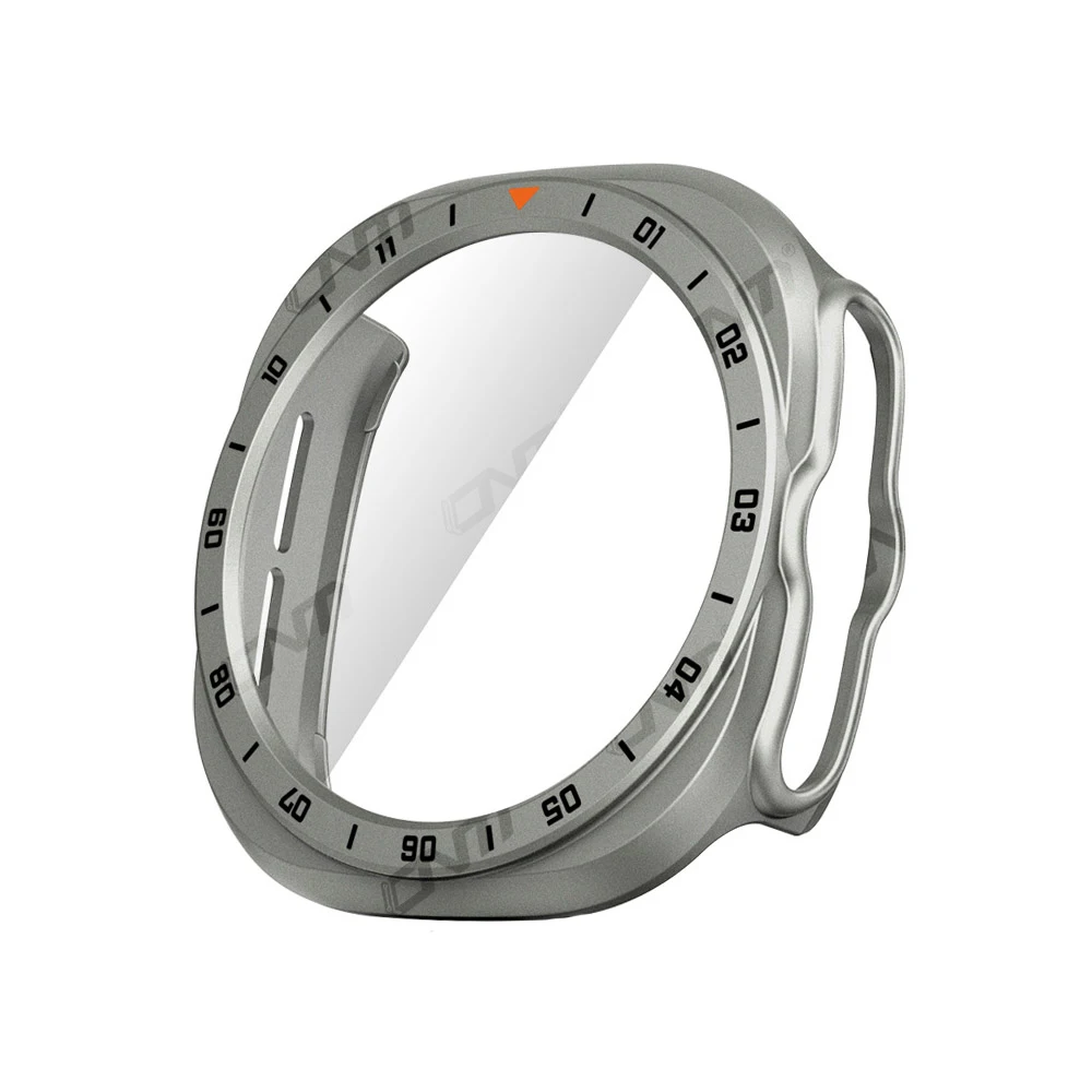 Ultra-Resilient Watch Case with Tempered Glass Screen Protector