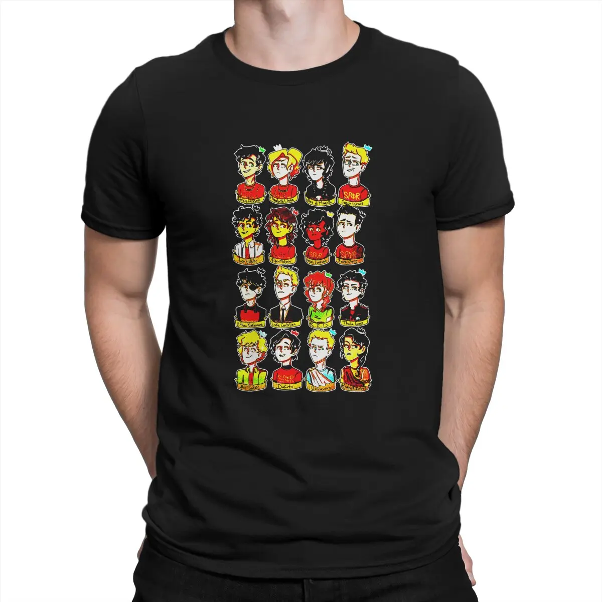 Maglietta Creativa Ky Jackson Per Uomo Pjo + Hoo Girocollo Maglietta Di Base Vestiti Regalo Distintivi Top