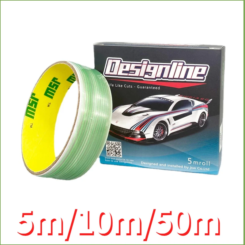 5/10/50M Vinyl Wrap Car Stickers Knifeless Tape Design Line Car Film