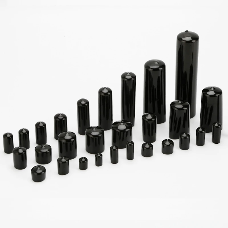 Waterproof Silicone Protective End Caps - Rubber Sleeve Tips and Decorative Seals Set