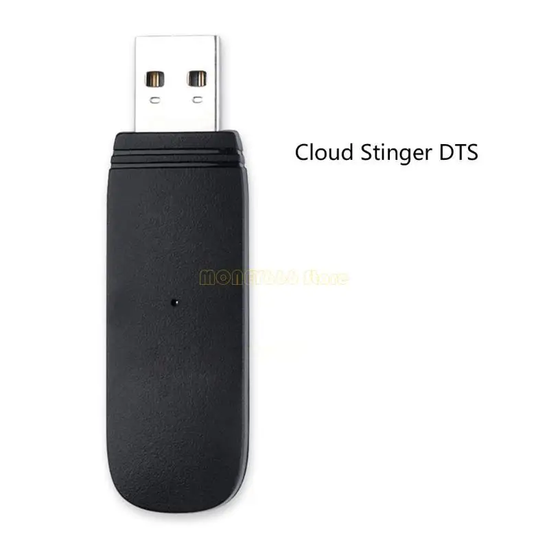 F62C 무선 헤드폰 게임 헤드셋 Cloud 용 USB 수신기
