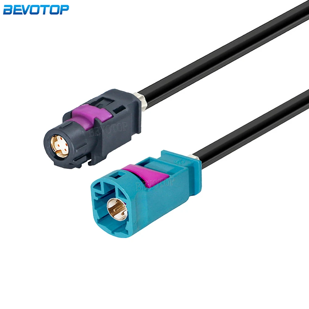 

HSD LVDS A to Z 4Pin Connector Wire Video Line for VW le Wire Video Line for Car GPS Navigation Audio High-Speed Wiring Harness