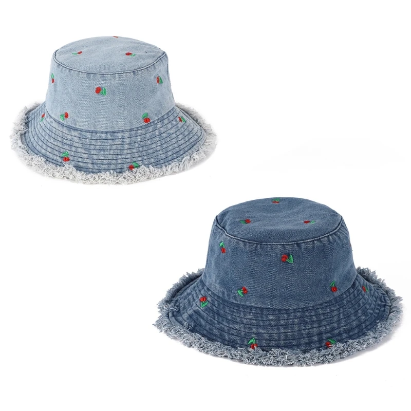 

Popular WashedFabric Fishing Hat for Girl Fisherman Hat Women Beach Hat Photowear Sun Hat Outdoor Fishing Camping Hat