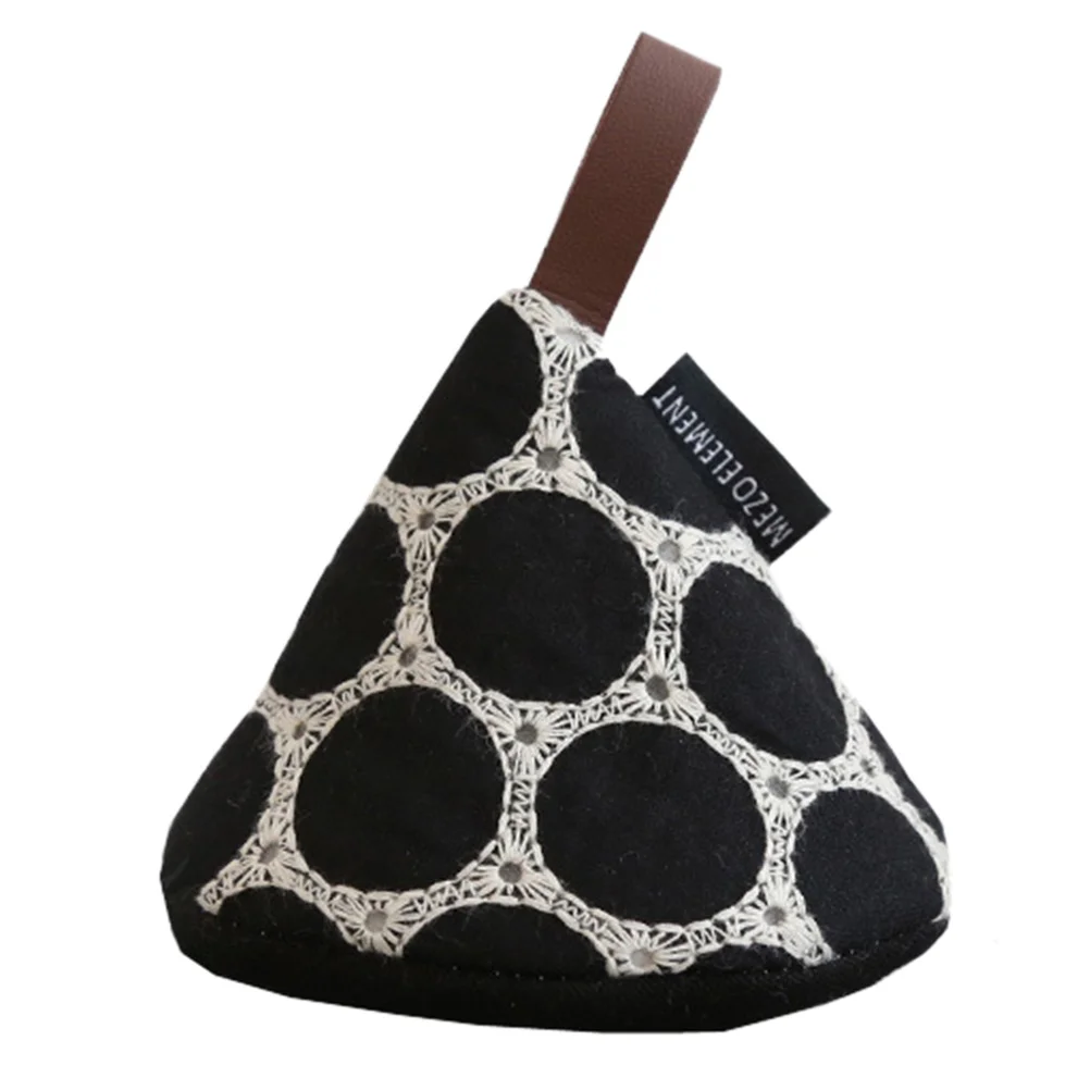 

Anti-scalding Pot Handle Cap Cover Hat Protective Accessory Household Supply Heat Proof Kitchen Grip Triangle Silicone Holders