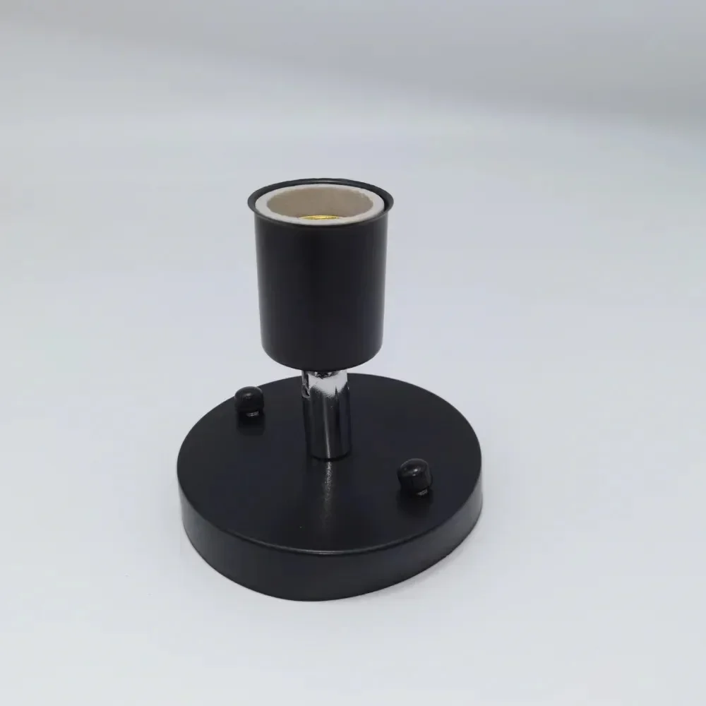 Light Socket Simple Modern E27/E26 Lamp Base Socket Retro Edison Pendant Light Outdoor Double Table Lamp