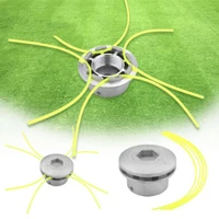 Aluminium Line Head Trimmer Head Reel Kit for Gasoline Brush Cutter lawn mower spare parts  gardena  tools  grass trimmer head 1