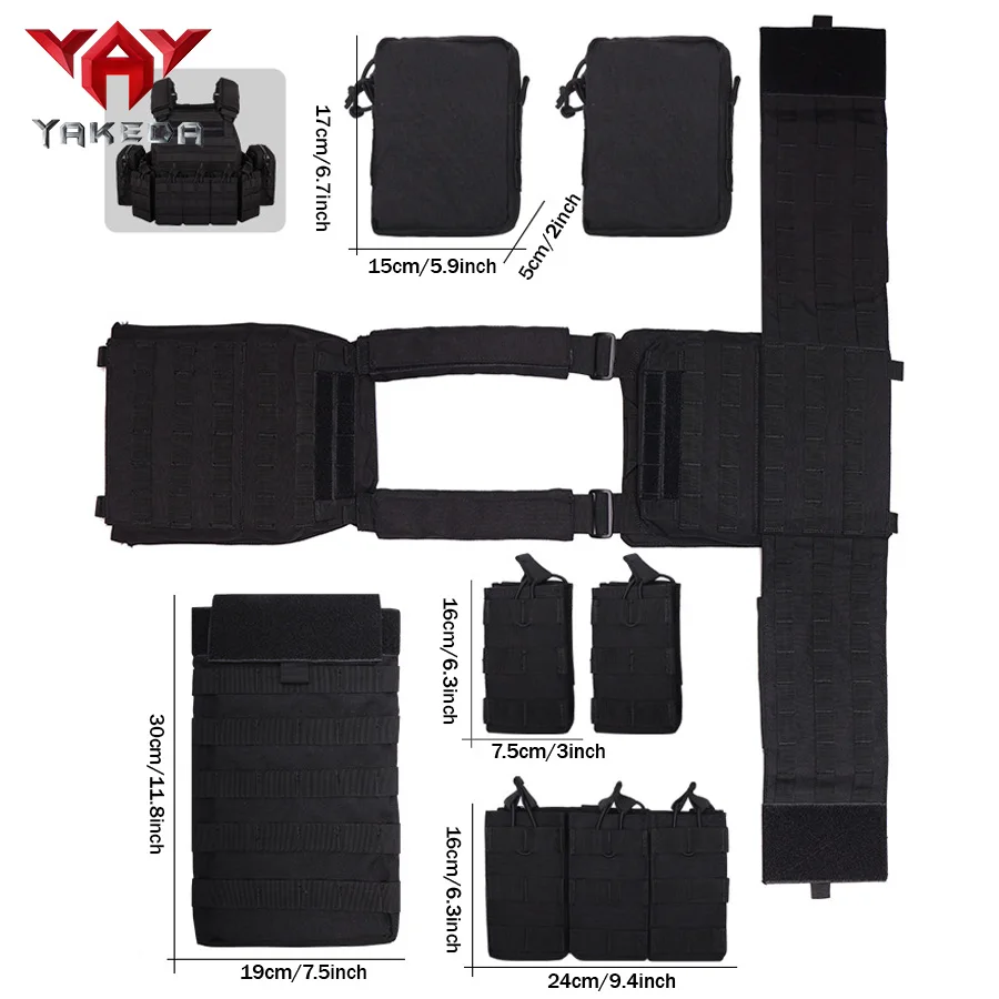 Camouflage Amphibious Training Vest for Outdoor CS Games