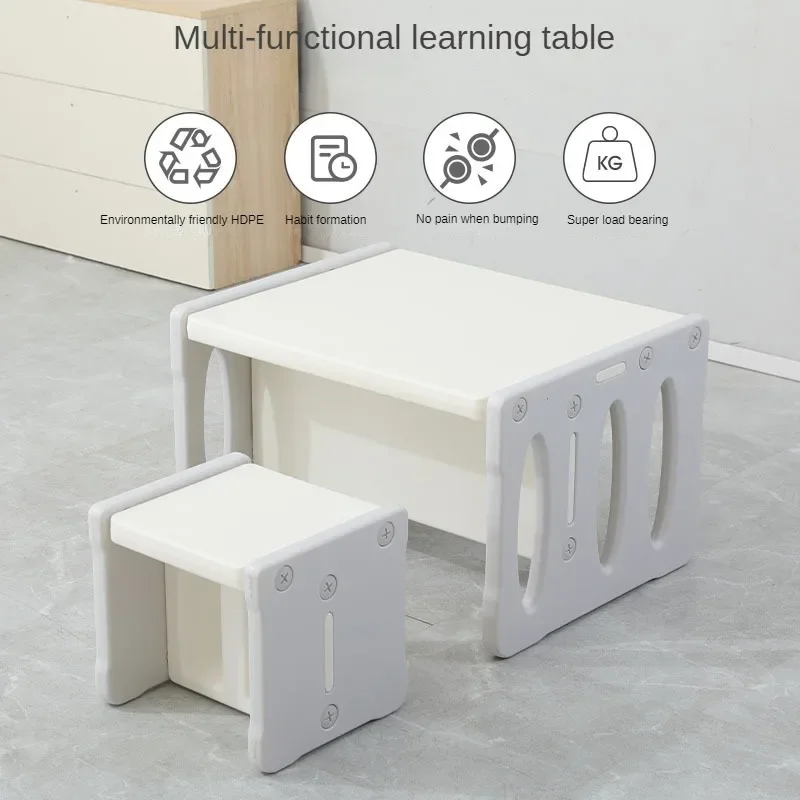 Baby Reading Table Children's Toy Table and Chair Home Early Childhood Education Games Learning