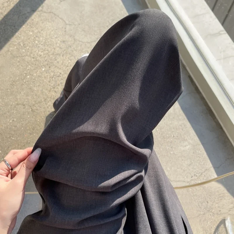 Ƽ  ٸ    2025  ο Pleated   㸮  ƮƮ ٸ ü  繫 ̵ 