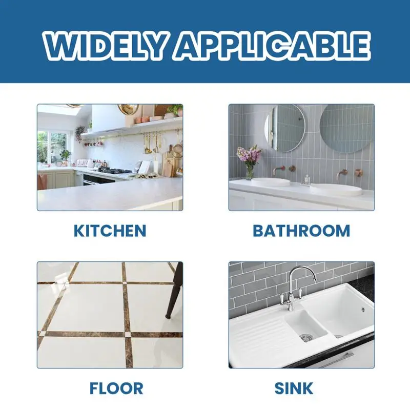 Description Picture 4 of item20/120ml Tile Refill Agent Grouting Fill Tile Glue Fillin Agent Ceramic Beauty Sewing Glue Sealer Repair Porcelain Flo