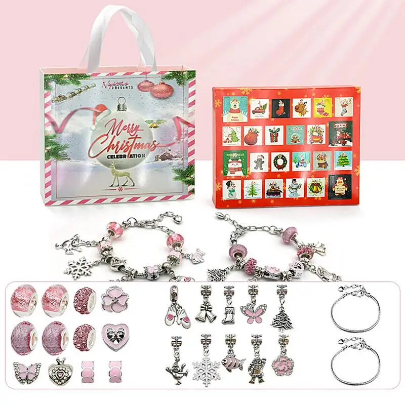 2023 New Upgrade Charm Bracelet Making Kit, Jewelry Making