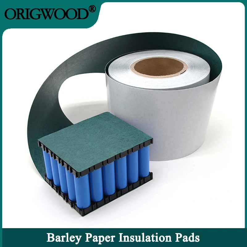 1-3-5M-18650-Barley-Paper-Insulation-Gasket-Green-Pack-Cell-Li-ion ...