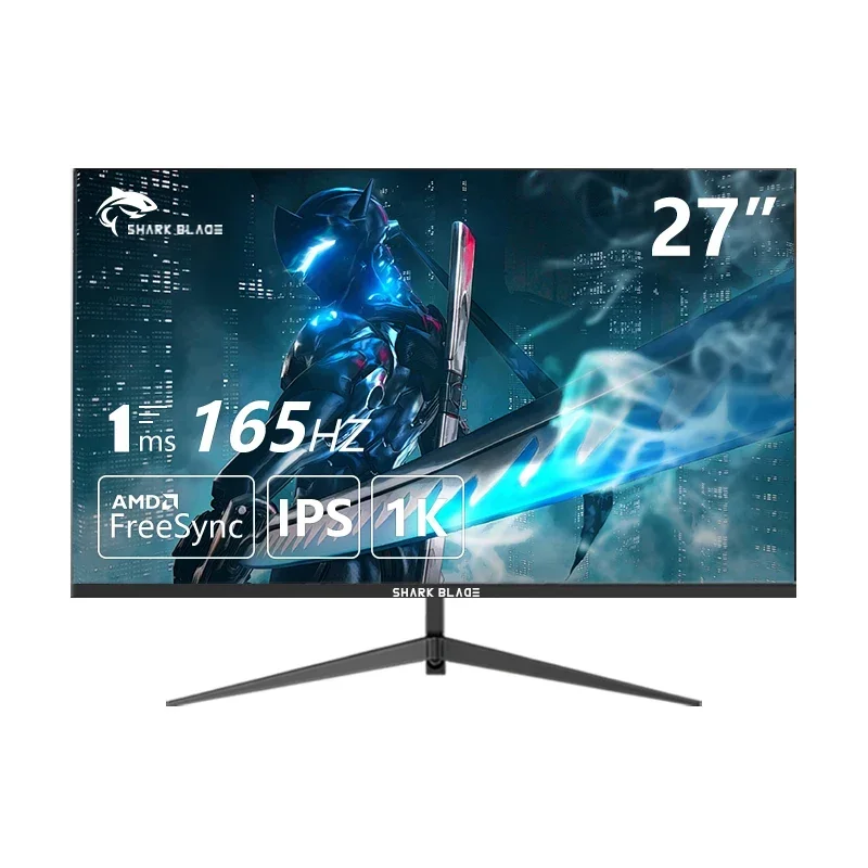 

27inch 1920*1080P Monitor FHD IPS Flat Gaming Display 165Hz 1ms Response Support Adaptive-Sync Free-Sync 100%sRGB With HDMI DP
