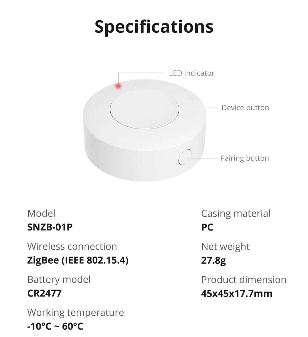 Zigbee Bridge /Wireless Switch / Temperature And Humidity Sensor/Motion Sensor /