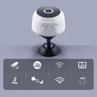 Micro maison sans fil vidéo CCTV Mini Surveillance de sécurité avec Wifi IP Camara capteur infrarouge CMOS 2MP téléphone alarme caméra 3