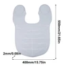 Silicone Hair Dye Collar Waterproof Cutting Cape with Guidelines Salon Hairdressing Hair Cutting Pad Weighted for Hair Stylist 6