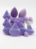 High-Energy 14-Piece Set,3 Loose Powder Puffs & 3 Mini Loose Powder Puffs & 2 Large Makeup Sponges & 3 Mini Makeup 4