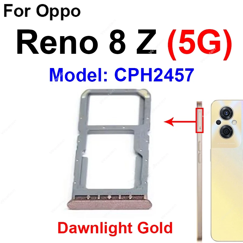 SIM Card Slot and Micro SD Card Reader Holder Socket Repair Parts