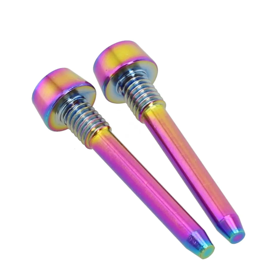 Pasadores De Retención Para Pastillas De Freno De Bicicleta - Aleación De Titanio, M4x26 Mm (Pack De 4)