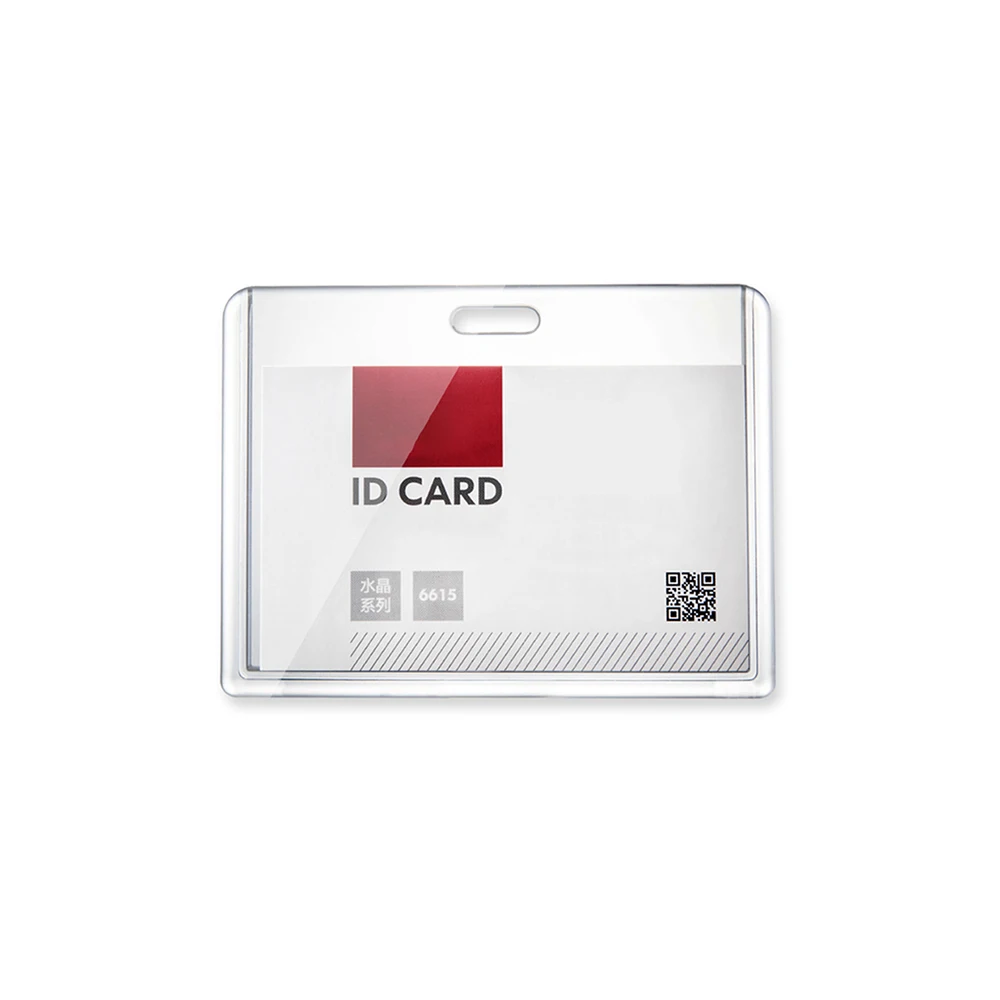 Acrylic Card Id Holder Transparent Bank Credit Badge Holder Photocard Crystal Card Bus Plastic Without Lanyard Protective Case wallet card holder card holder credit card holder card wallet id card holder id card case wallet card bag business card holder document card wallet card sleeve