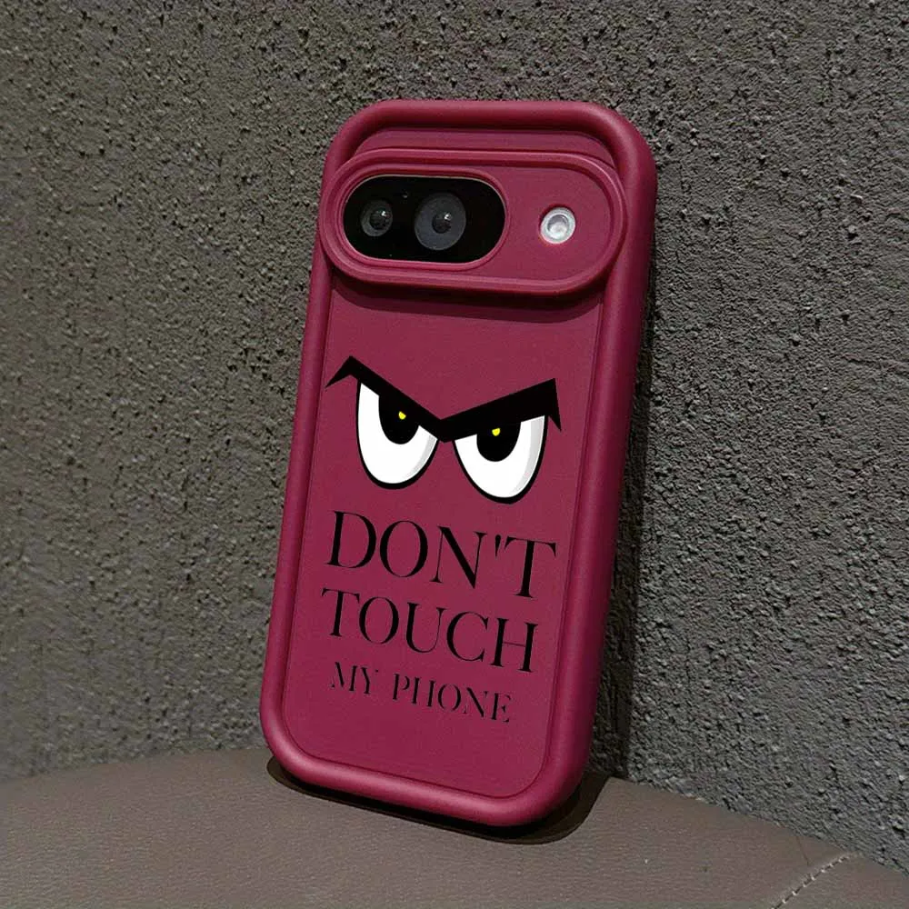 Don't Touch My Phone - Soft Feel Protective Case with Eye Ladder Design
