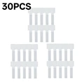 30PCS White
