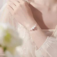 Fine 925 Sterling Silver Lucky Beads Bracelets For Women Luxury Designer Multilayer Adjustable Bracelet Party Wedding Jewelery - Image 2