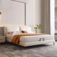 Chambre à coucher lit esthétique moderne luxe King salon lit deux personnes dormir Muebles Para dortoir meubles de maison décoration 4