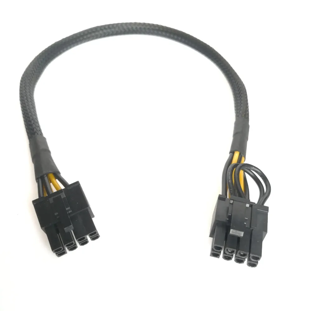 PC-Netzteil PCI-E 8-Pin 8-Pin Stecker GPU-Grafikkarten-Stromkabel 18AWG 30cm für Dell T5810 T3610 T5610 T7600 T7610 Computer