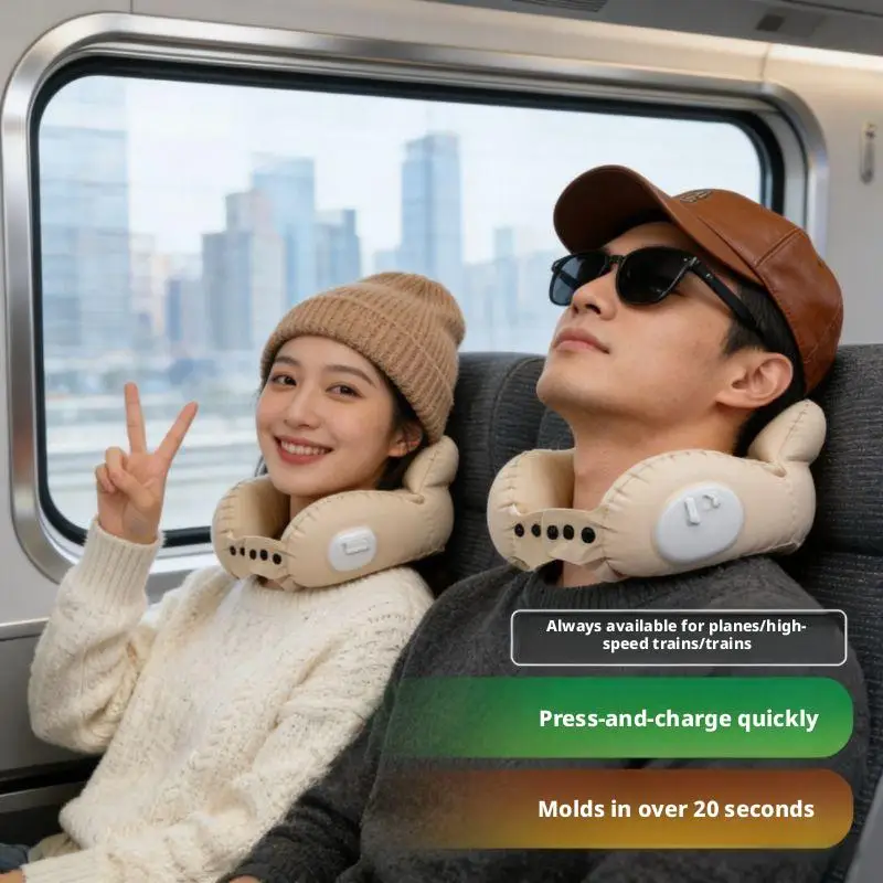 Ergonomic Travel Neck Pillow - Ultimate Comfort for Long Journeys