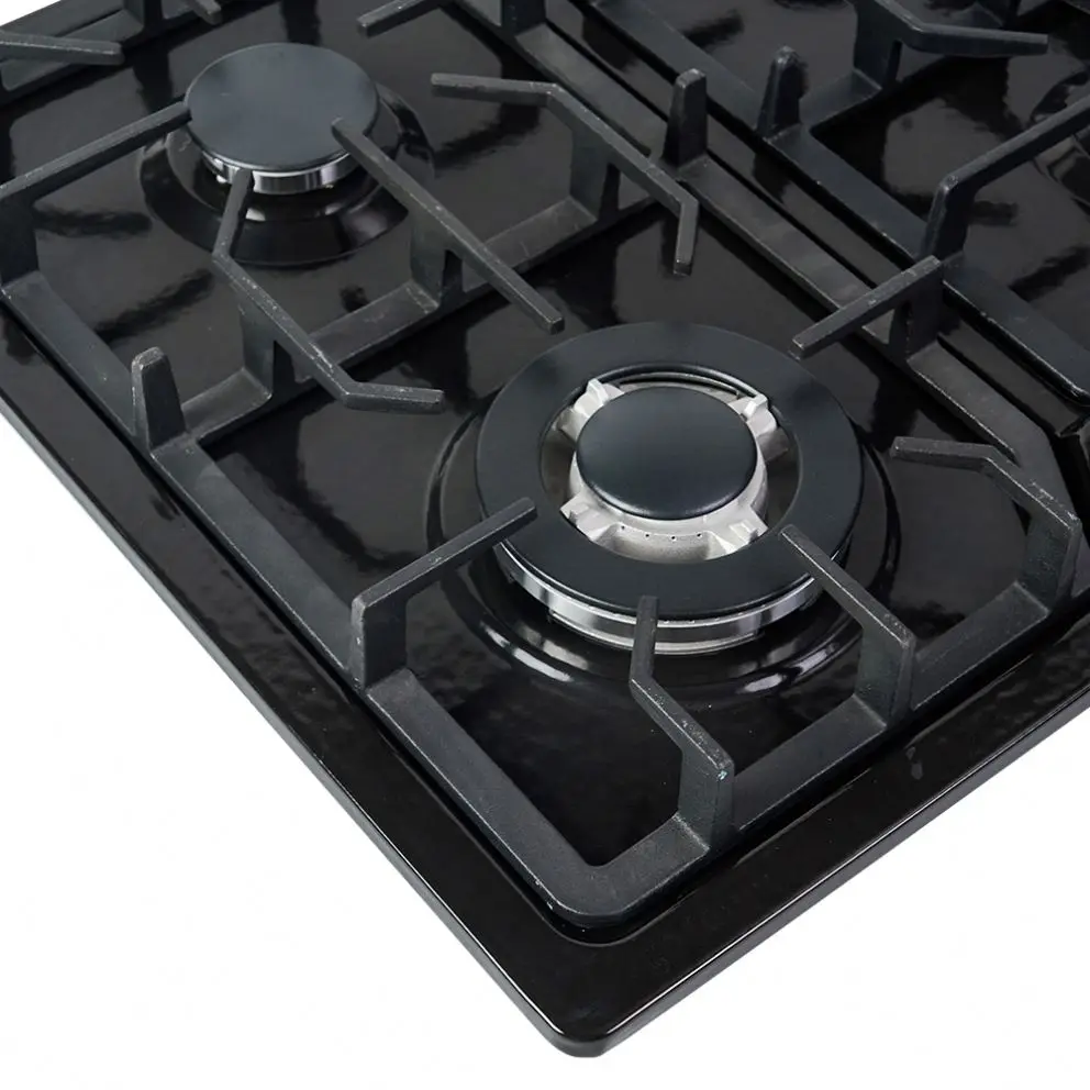Kitchen Appliance Stainless Steel Built in Gas Hob With 4 Burner Gas Cooker
