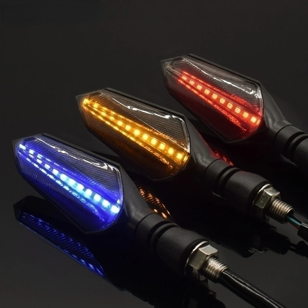 

Universal Motorcycle Turn Signal LED Lights Indicators Signal Light For Yamaha YZF R3 YZF R25 YZF R6 YZF 600R FZR 600 FZ600