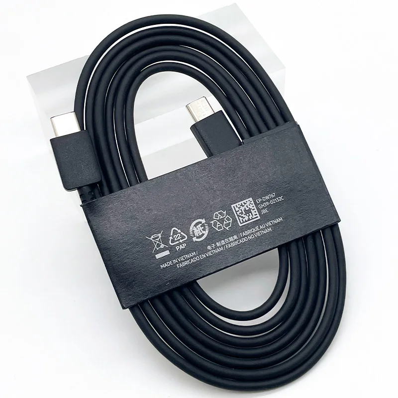 Premium 1.8M USB-C 3A PD Cable with 45W Super Fast Charging Capability