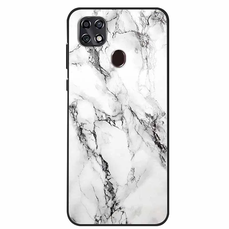 Elegant Marble Soft TPU Silicone Phone Case - Stylish Back Cover Coque Bumper